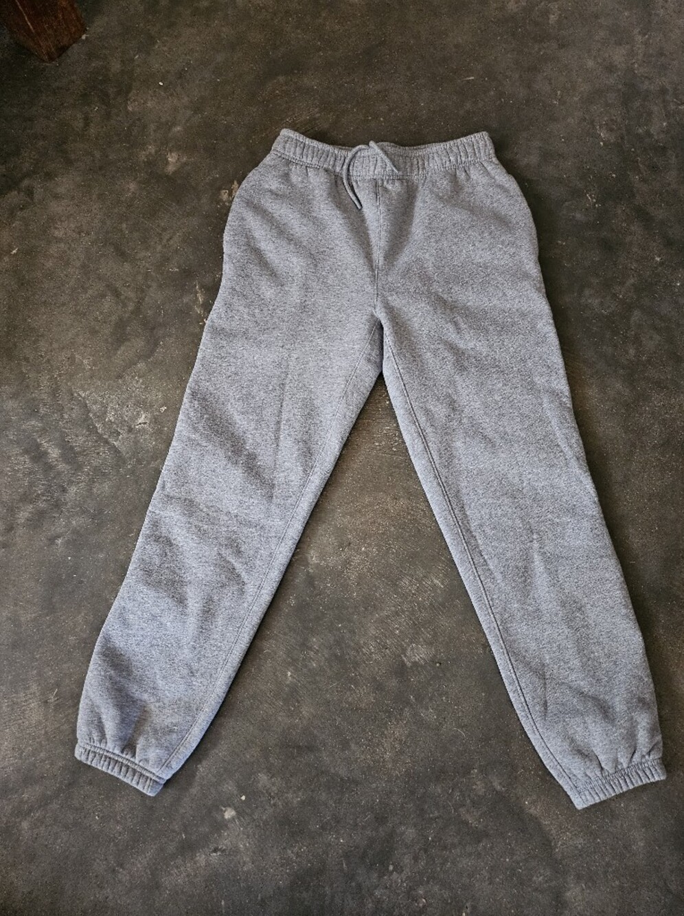 House Of Shan Austin, TX Gray Cotton Elastic Waistband Athletic Sweatpants M